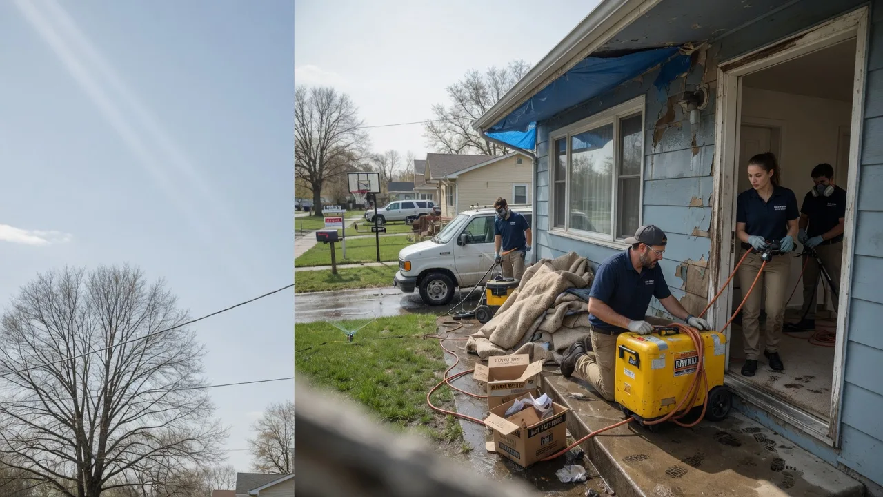 Basement Flood Cleanup in Downey, ID near me
